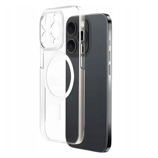 Cover Iphone 15 Pro Magnetic Lucent Series Baseus - Clear